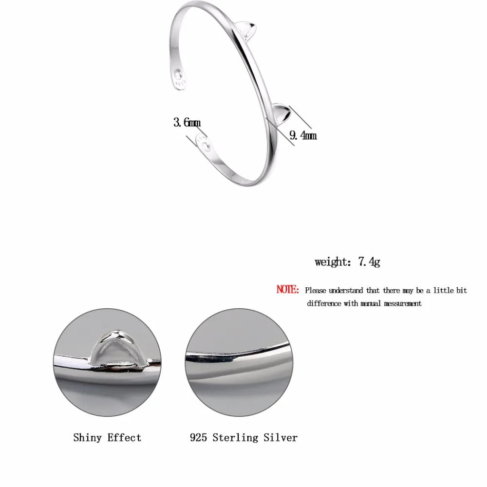 QIAMNI Прелестный Кошачий Нарукавник с Мило Узором Лапок и Браслеты Аксессуары для Девочек Женщин Подарок Ювелирные Изделия на День Рождения.