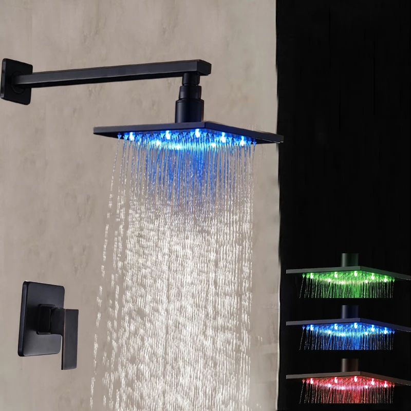 Новый Твердый латунный верхний распылитель для душа масляная бронза 8