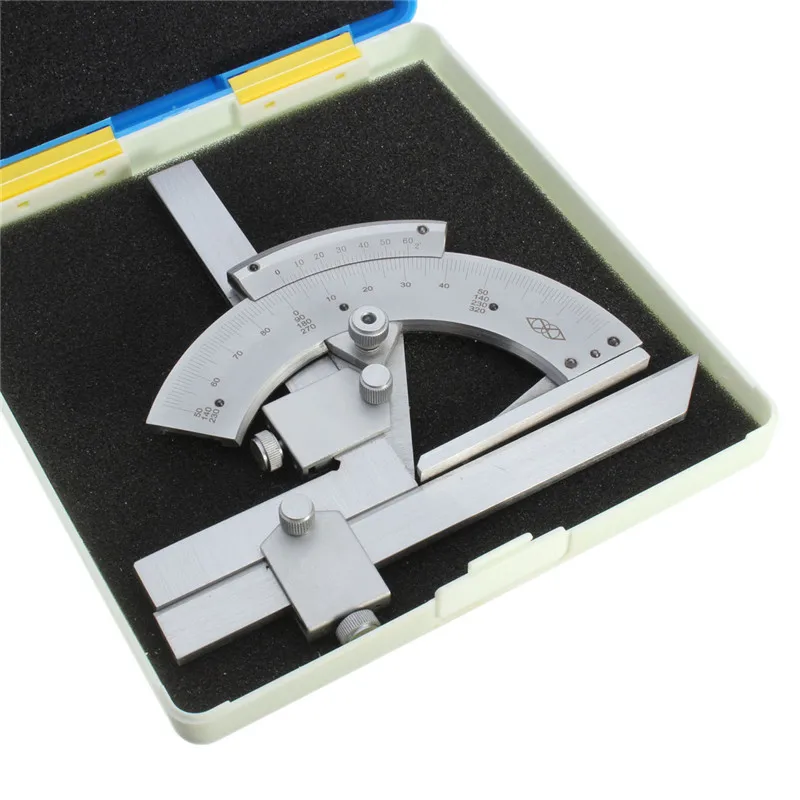 JIGUOOR 0 320 градусов точный угол измерения Finder Универсальный конический транспортир
