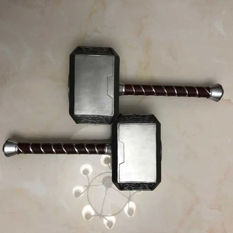 1: 1 конечная игра Тип Тор маржель супергерой Мардж Mjolnir Капитан Америка Косплей оружие материал PU украшения