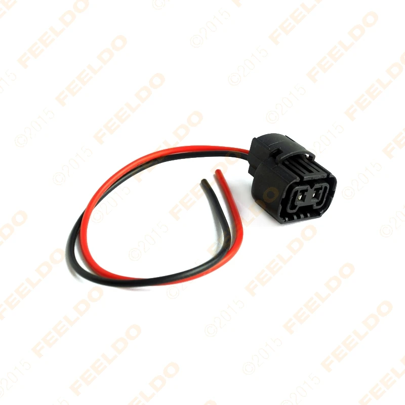 FEELDO 30Pcs Car 5202 H16 2504 PS24W 5201 Bulbs Female Connector For Fog Lights Wiring Pigtail Harness | Автомобили и мотоциклы