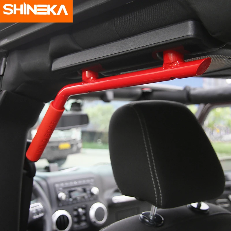 Подлокотники SHINEKA для Jeep Wrangler JK 2007 2017 2/4 Комплект ручек передней и задней двери