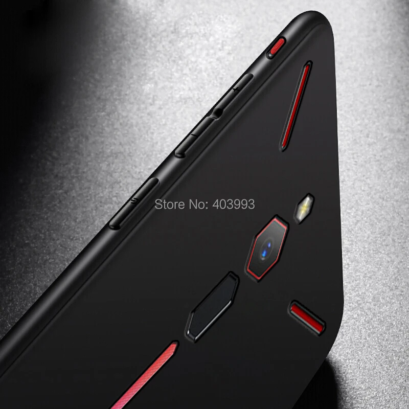 СПС ZTE Red Magic 6/6 Pro Чехол nubia красный Магия 3 3s силиконовый чехол из Tpu для задней