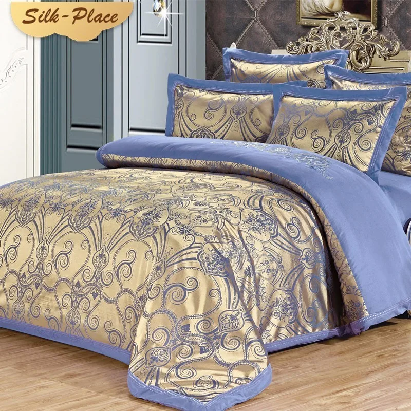 &quotSILKPLACE&quot Хлопчатобумажный спальный комплект для постельных принадлежностей с