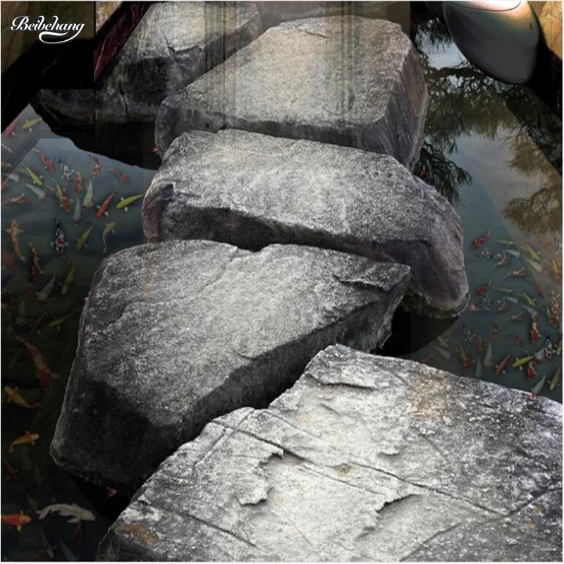 3d водостойкая пленка из ПВХ для гостиной и ванной комнаты|3d flooring|3d 3d3d room |