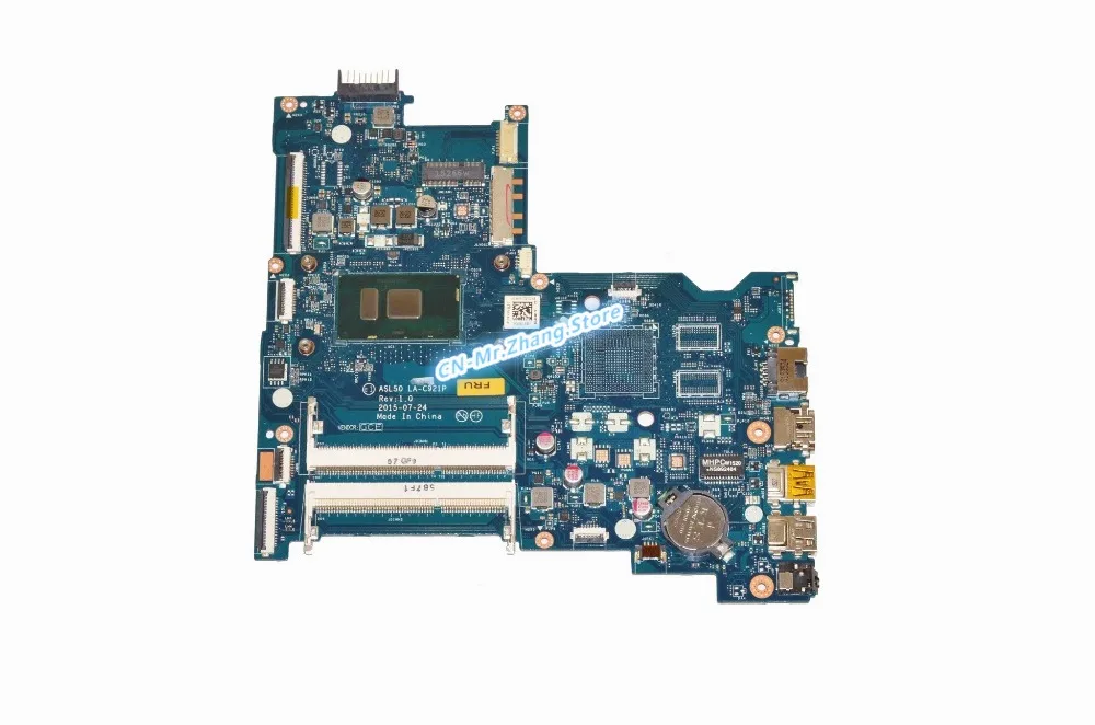 

Used SHELI FOR HP PAVILION 15-AC Laptop Motherboard W/ I7-6500U CPU828185-001 LA-C921P DDR3L