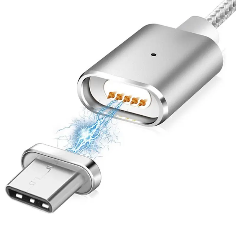 1 м 2 USB Type C/IOS/Micro Магнитный кабель Type-C USB-C зарядное устройство адаптер шнур для Samsung