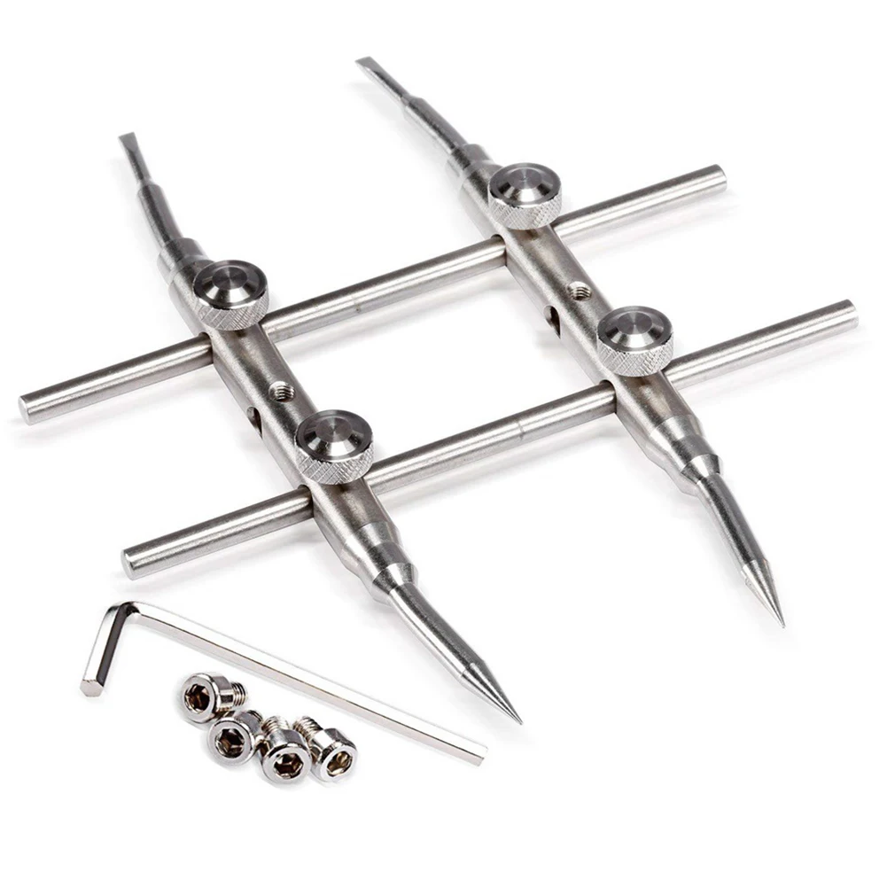 3K-WT Curved Tips Spanner Wrench Multifunctional Stainless Steel Adjustable Optical Opening Tool Camera Lens Screw Repairing | Электроника
