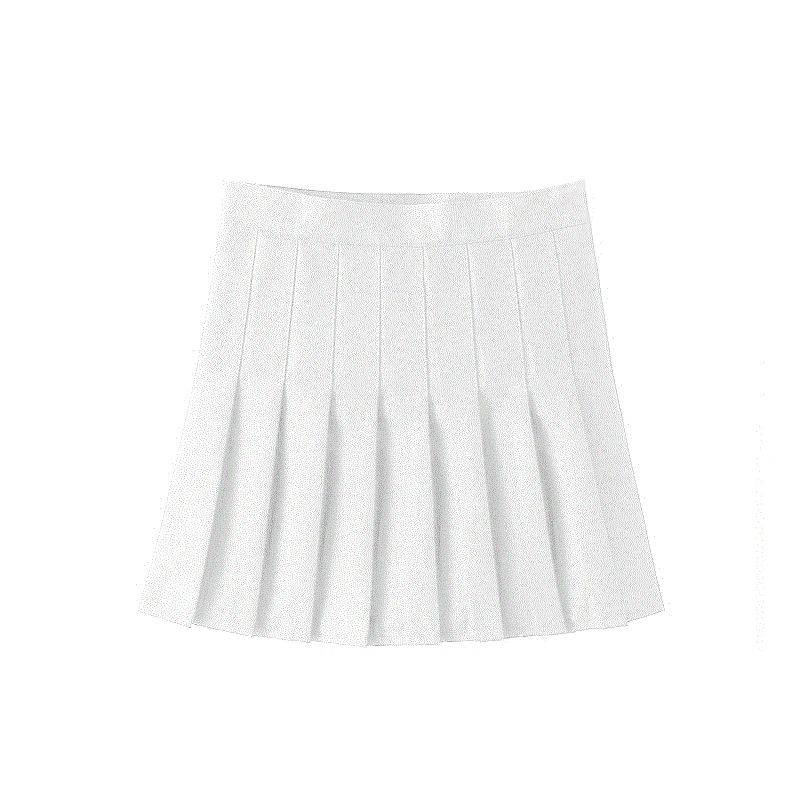 Модная плиссированная юбка с высокой талией Женская в стиле Харадзюку