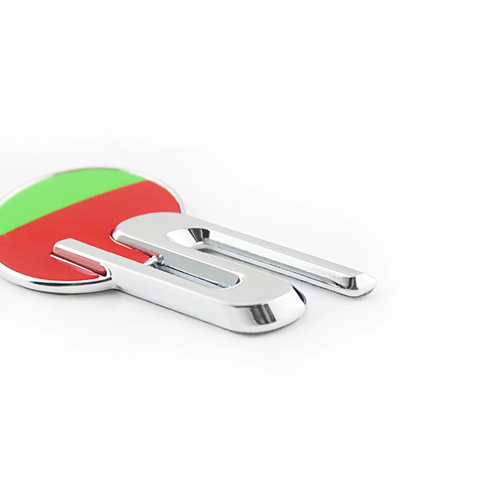 3D металлический корпус автомобиля багажник S R SPORT фирменной эмблемой Отделка