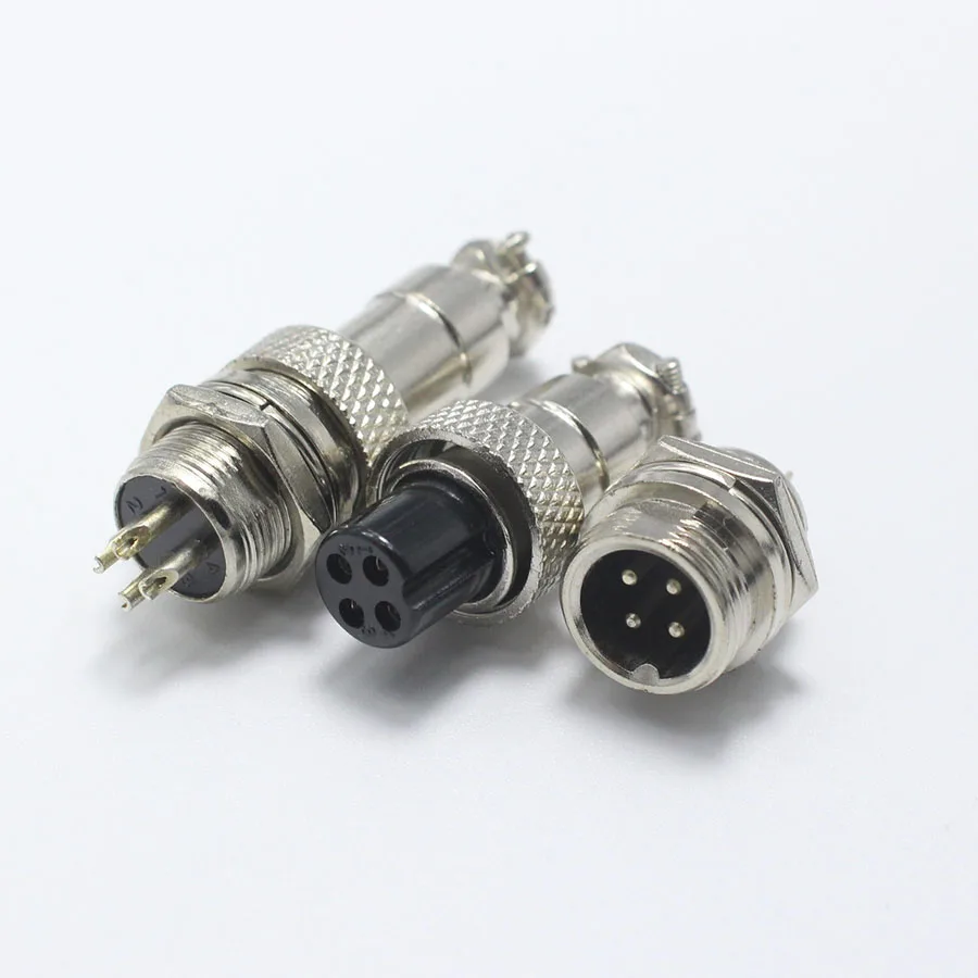 EClyxun 10 компл./лот GX12 XLR 12 мм 2 3 4 5 6 контактный разъем мужской аудио кабель адаптер