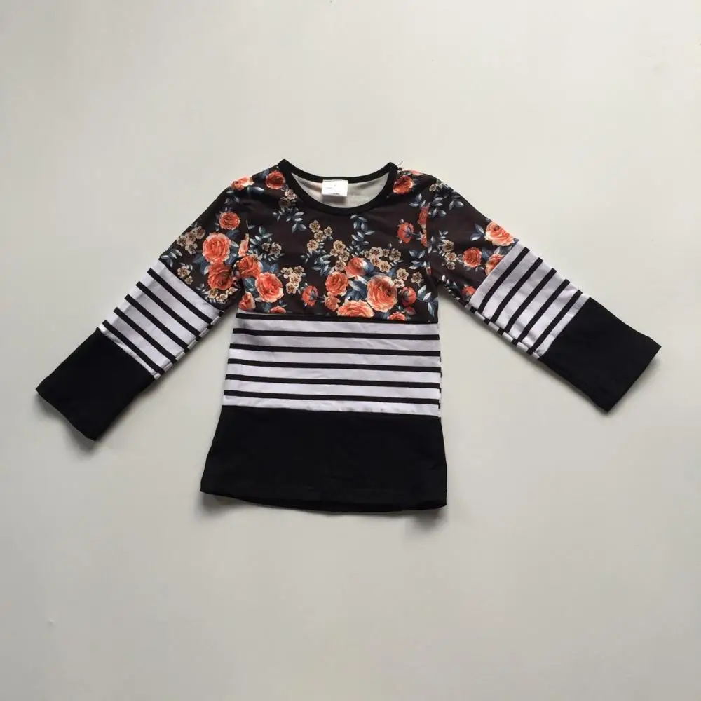 Мама и ребенок одежда для девочек осенняя с цветочным рисунком|Тройники| |