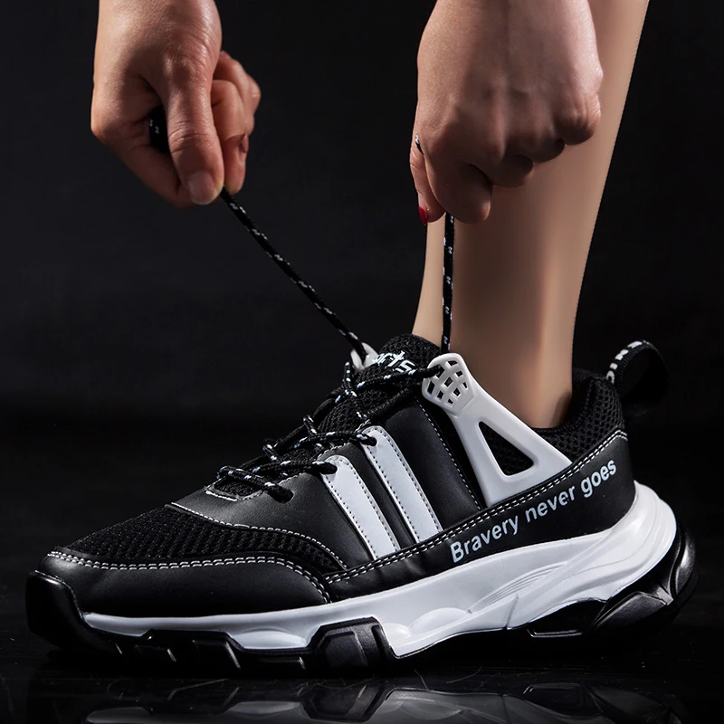 SHARCPCLAW/Мужская сетчатая Повседневная обувь белые дышащие больших размеров