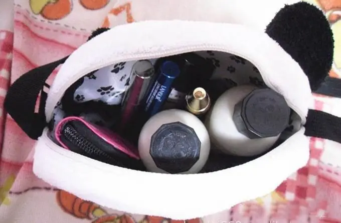 Free Shiping Lovely Panda Canvas Women Backpack Travel Bags Wholesale BP-027 | Багаж и сумки