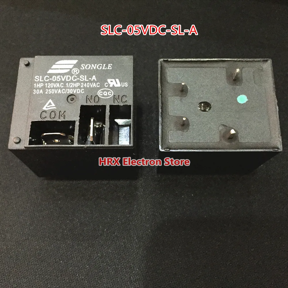 10 шт./лот реле SLC 05VDC SL A 09VDC 12VDC 30A T91 HF2100 4PIN новый оригинальный|relay 10pcs|30a relayrelay 30a |