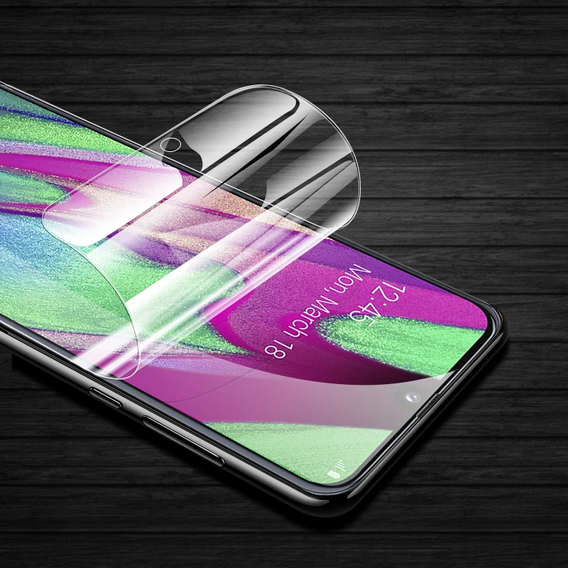 Изогнутая 3d пленка CHYI для Samsung Galaxy A40 A20 A80 Защитная с полным покрытием