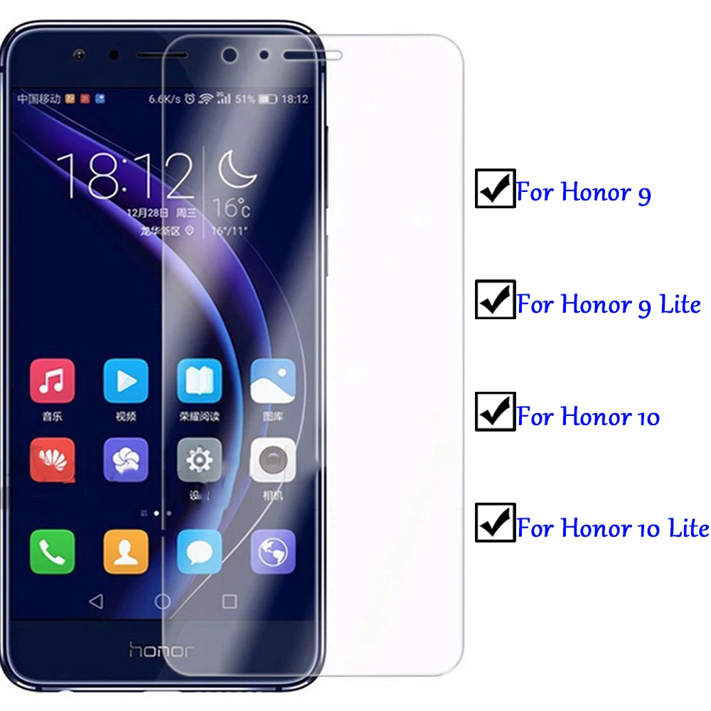 Защитное стекло для Honor 9 Lite 10 закаленное Huawei Hawei honar honer lite light huavei защита