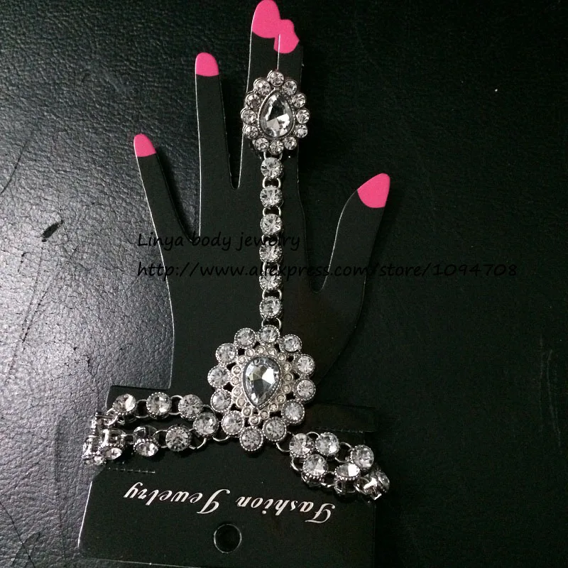 _ Полностью хрустальные камни ручной работы ручная цепочка работа ювелирные