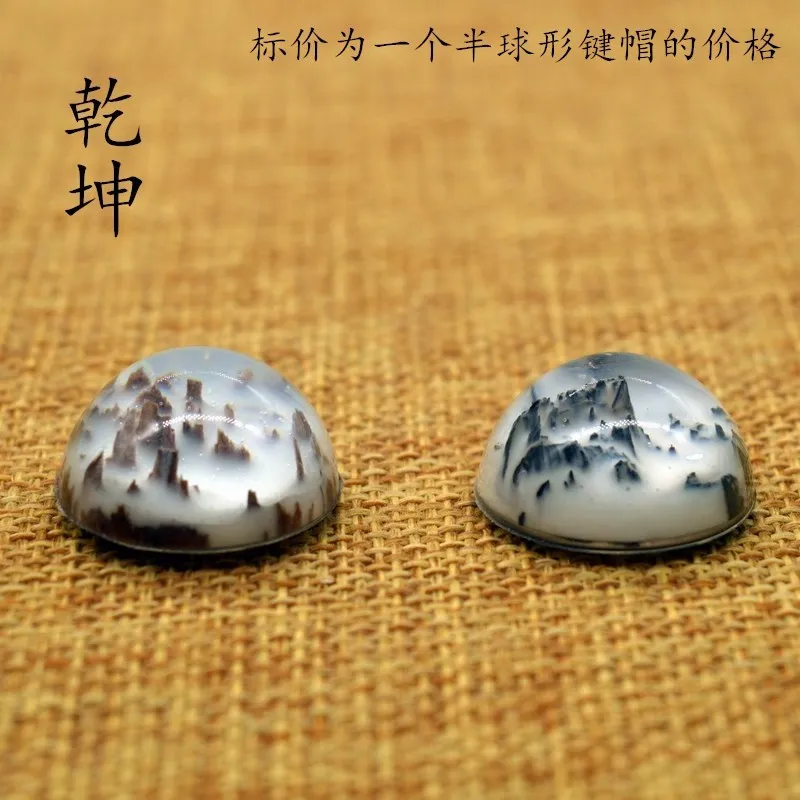 resin key cap 1 шт резиновый деревянный колпачок для ключей ручная индивидуальная крышка для ключей с подсветкой для механической клавиатуры кольцо круглое - Цвет: resin key cap