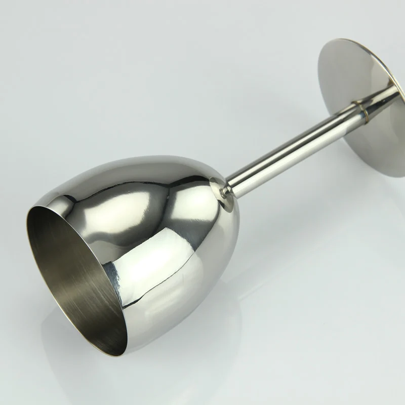 Бокал для дегустации Винных Бокалов из нержавеющей стали 6 унций 8 Небьющийся не