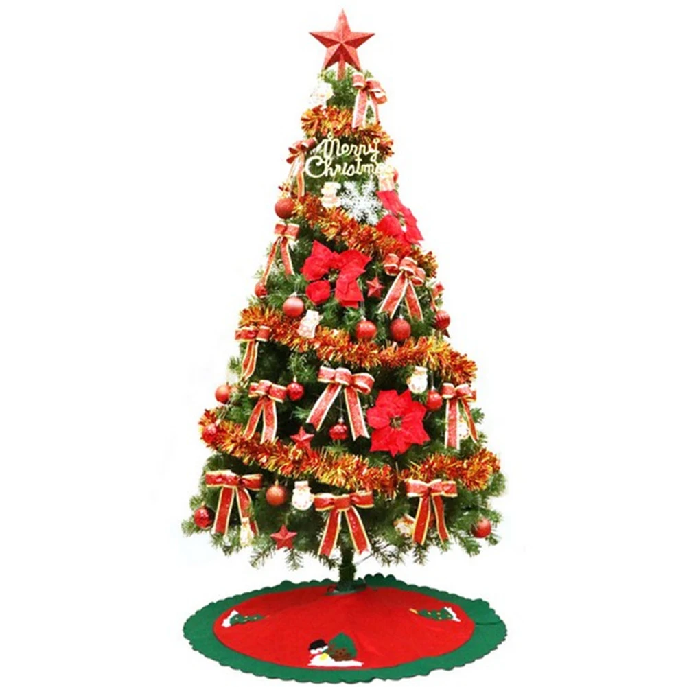См 120 см Рождество дерево светодио дный светодиодное освещение Xmas вечерние Y аксессуары рождественские украшения для дома праздничный год орнамент елка