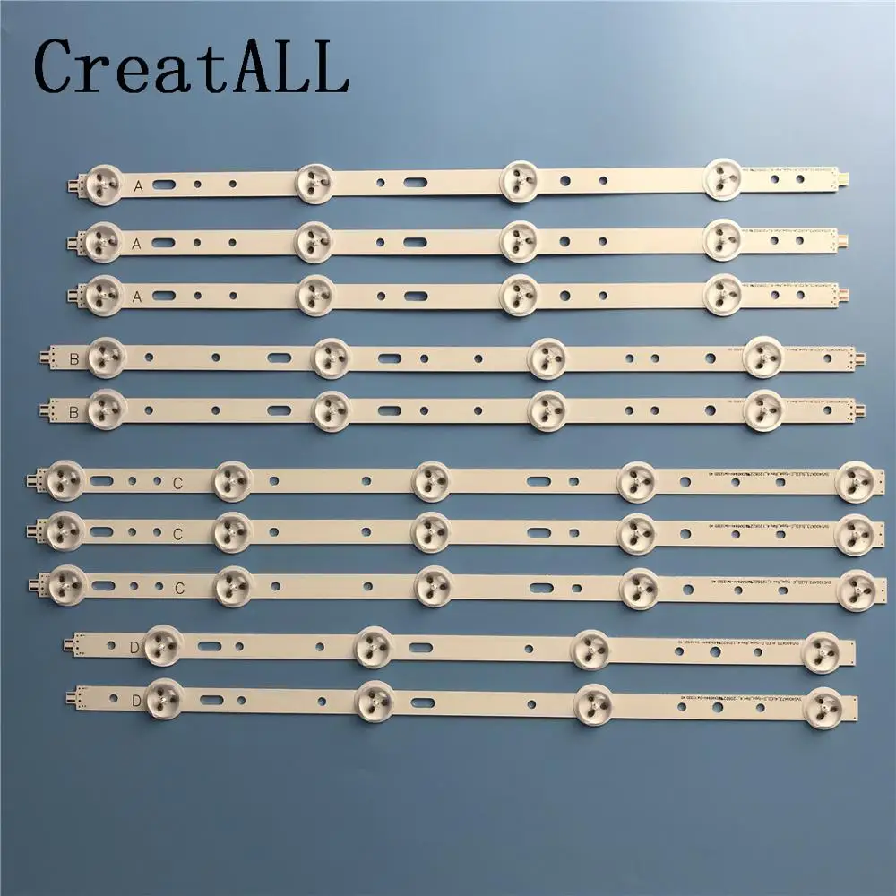 Светодиодный подсветка 4/5 подвесной светильник для samsung 40 ''ТВ SVS400A73 40D1333B 40L1333B 40PFL3208T LTA400HM23 SVS400A79 A B D C D типа