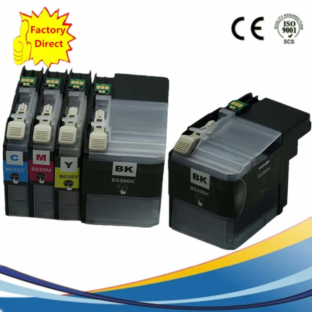 

Replacement LC539XL LC-539XL LC-535XL LC535XL LC539 LC535 Ink Cartridges Cartridge DCP J100 J105 MFC J200