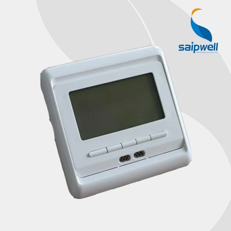 Digital Underfloor Heating Programmable Thermostat with Blue/Green/White Backlight SPC11.H4 for Electrical 30A | Инструменты