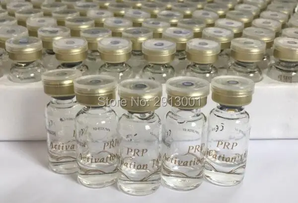 10 шт 1 мл бутылка биотин PRP активатор трубка раствор, prp активация хлорид кальция prp трубка Биотин