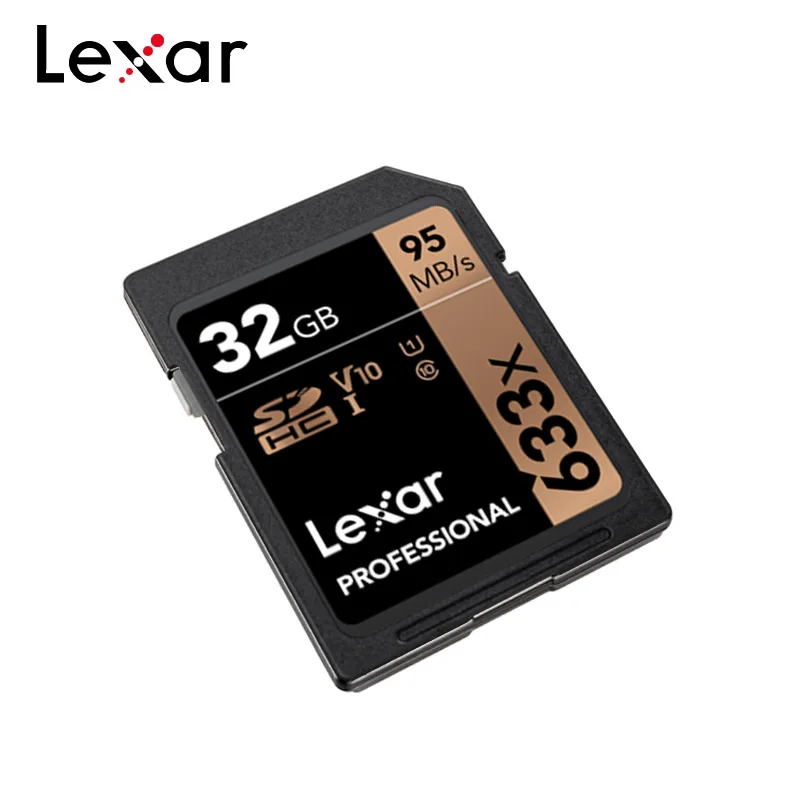 Lexar 1667x слот для карт памяти 128 Гб 64 Гб Высокое Скорость 250 МБ/с. U3 UHS-II V60 Class 10 флэш карты SD 633X16 Гб оперативной памяти, 32 Гб встроенной памяти для Full-HD с разрешением 4K Камера