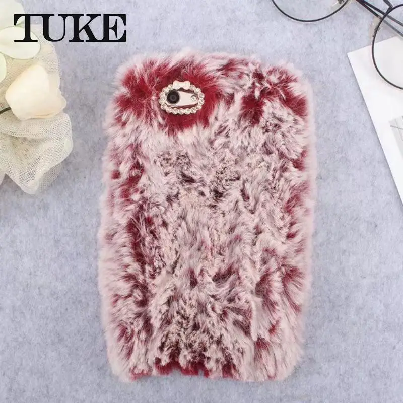 Пушистые плюшевые телефона Etui для OPPO R11 задняя волосатые крышка R 11 Coque Carcasa |