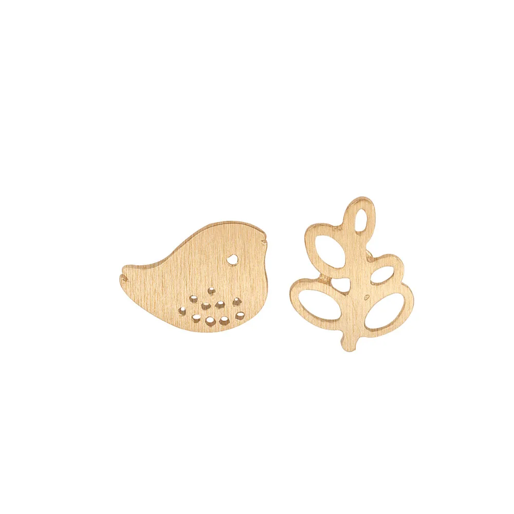 Новая yiustar Мода Три цвета серьги с животными Простые Ювелирные изделия милые