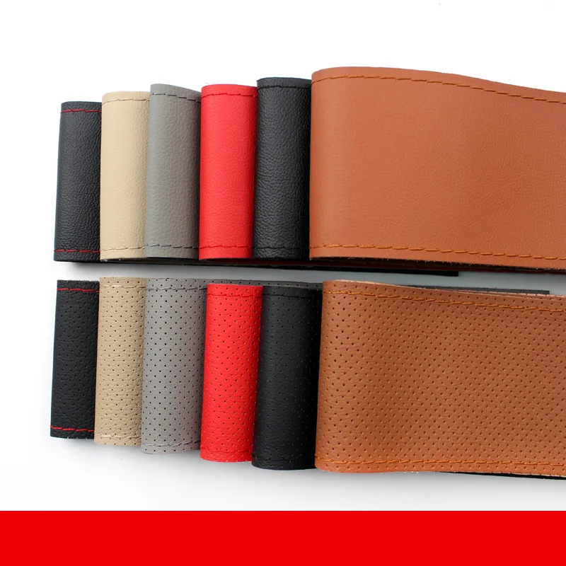 XYWPER чехол рулевого колеса автомобиля Braid на руль Micro fiber Leather Противоскользящий