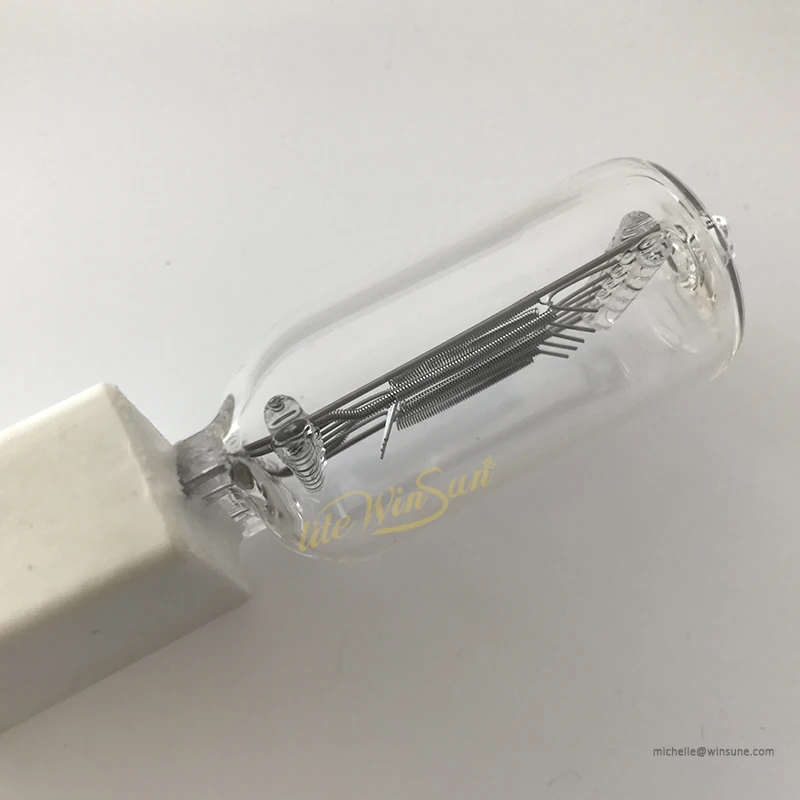 Litewinsune 230 В 1000 Вт G15 цоколь галогенная фотооптическая лампа источник Fresnel Spot проект