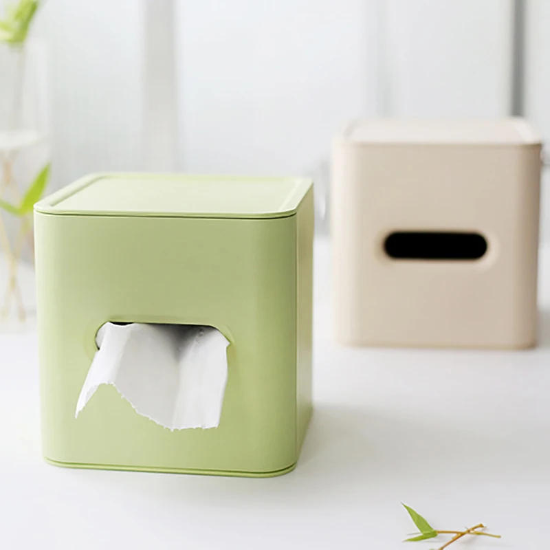 

Adjustable Plastic Tissue Box Holder Home Organizer Office Decoration Accessories Napkin Paper Case JJJSN11204