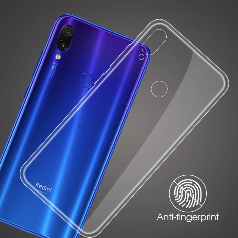 Ультратонкий прозрачный защитный чехол для Xiaomi Redmi Note 7 6 5 10 Pro Max 6A Mi 5X A1 6X A2 8 9 Pocophone