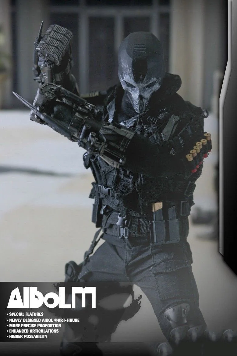 1/6 AIDOL 3 полный набор, фигурка(Ai-3), США, аниме, крестообразная голова, одежда, оружие, модель, игрушки для фанатов, коллекция, подарок