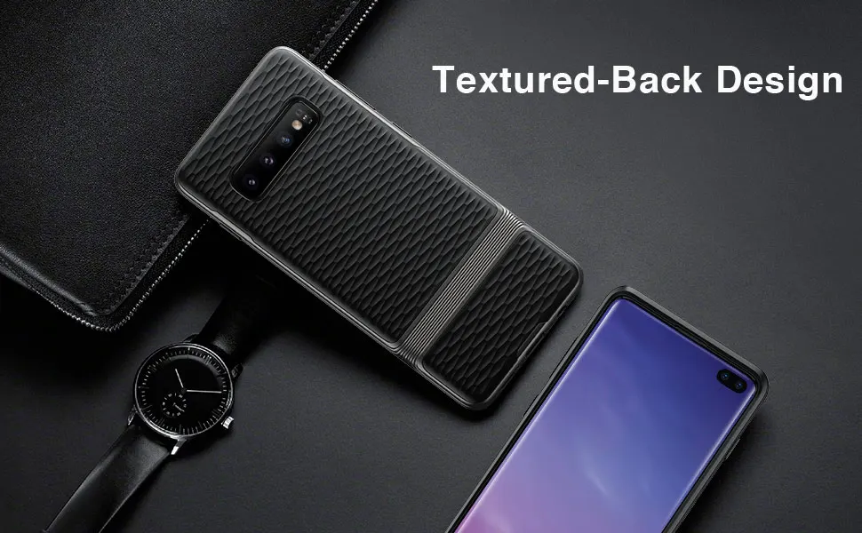 Чехол ESR для samsung Galaxy S10 Plus, TPU+ PC чехол, тонкий гибридный дизайн, водоотталкивающая текстура, бампер для телефона samsung S10 Plus