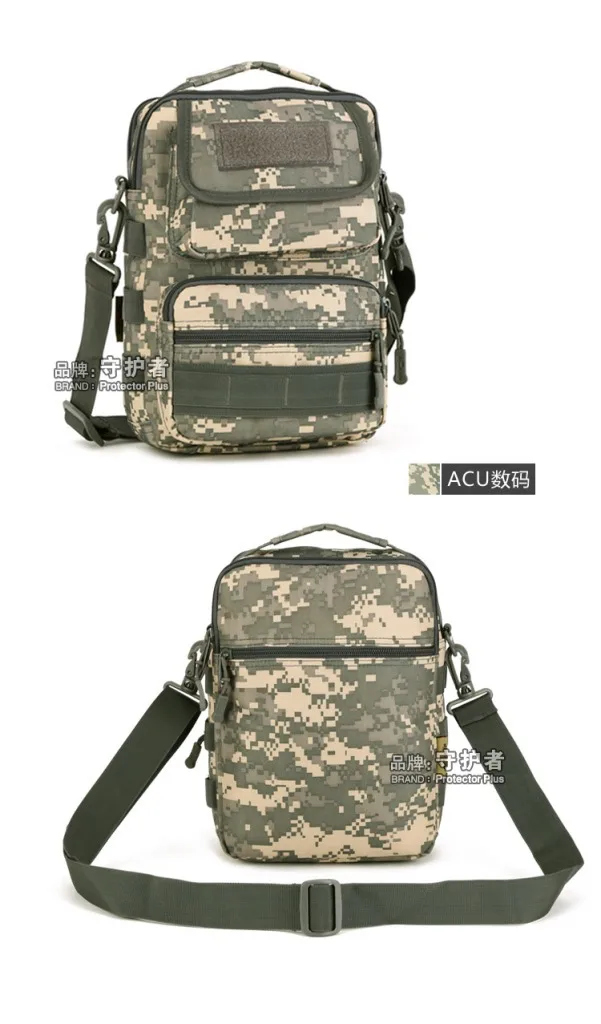 MOLLE мужские сумки через плечо дорожная сумка армейский зеленый волк коричневый A3180