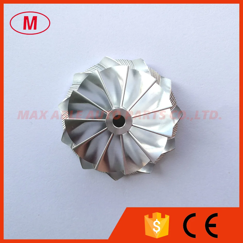 TD04HL 49189 43800 18T 45 01/56 00 мм 11 + 0 лопасти турбо заготовка колеса компрессора/алюминий