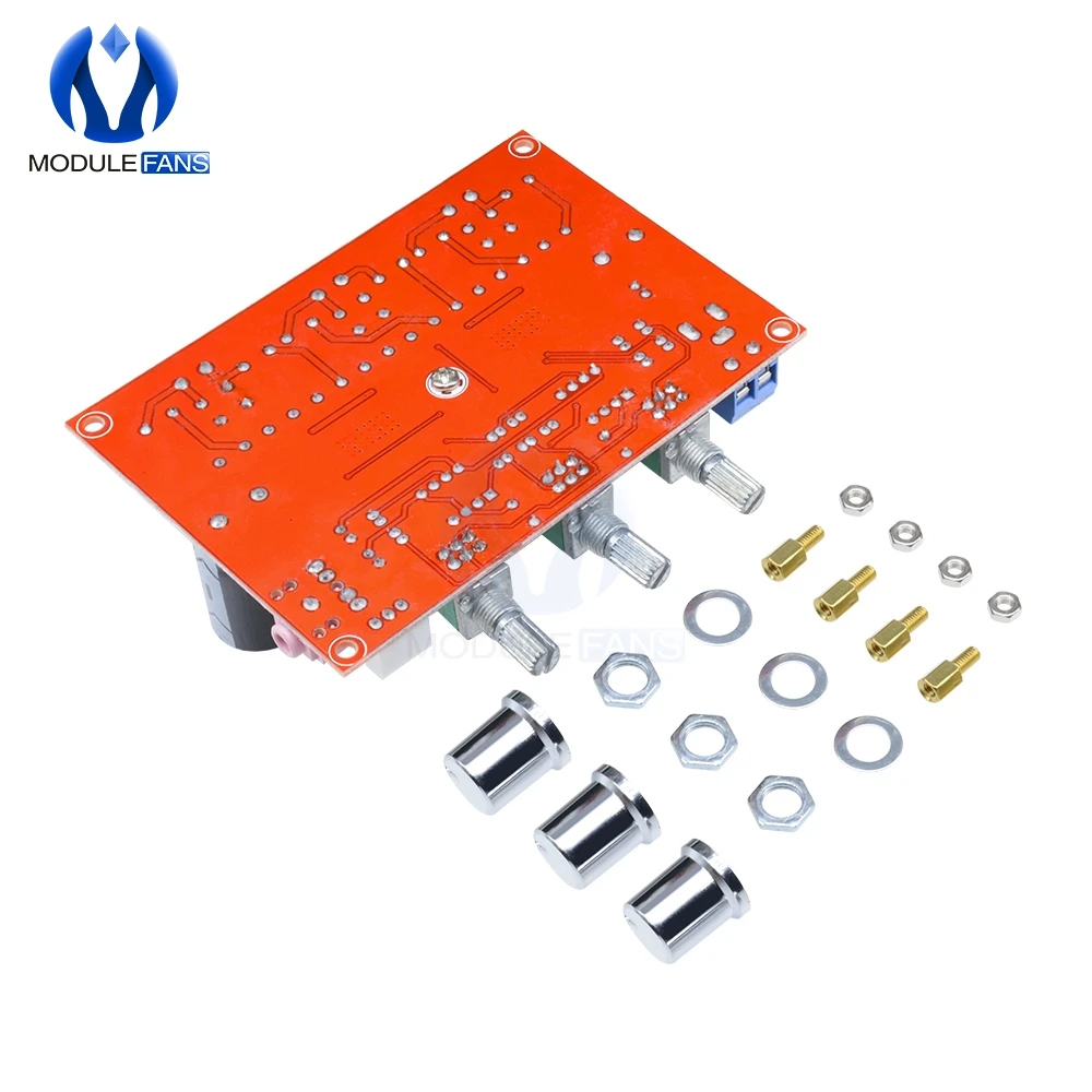 TPA3116 TPA3116D2 2x50 Вт 2*50 Вт, 50 Вт, ручная сборка кабель x 2+ кабель 100 Вт 2,1 3 канальный цифровой сабвуфер Мощность аудио усилитель доска модуль DC 12 V-24 V