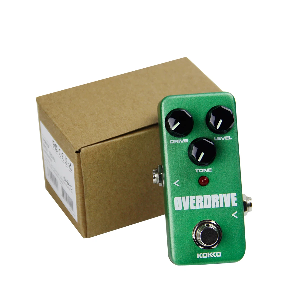 Мини kokko педаль для гитарного эффекта овердрайв/переносной высокое качество