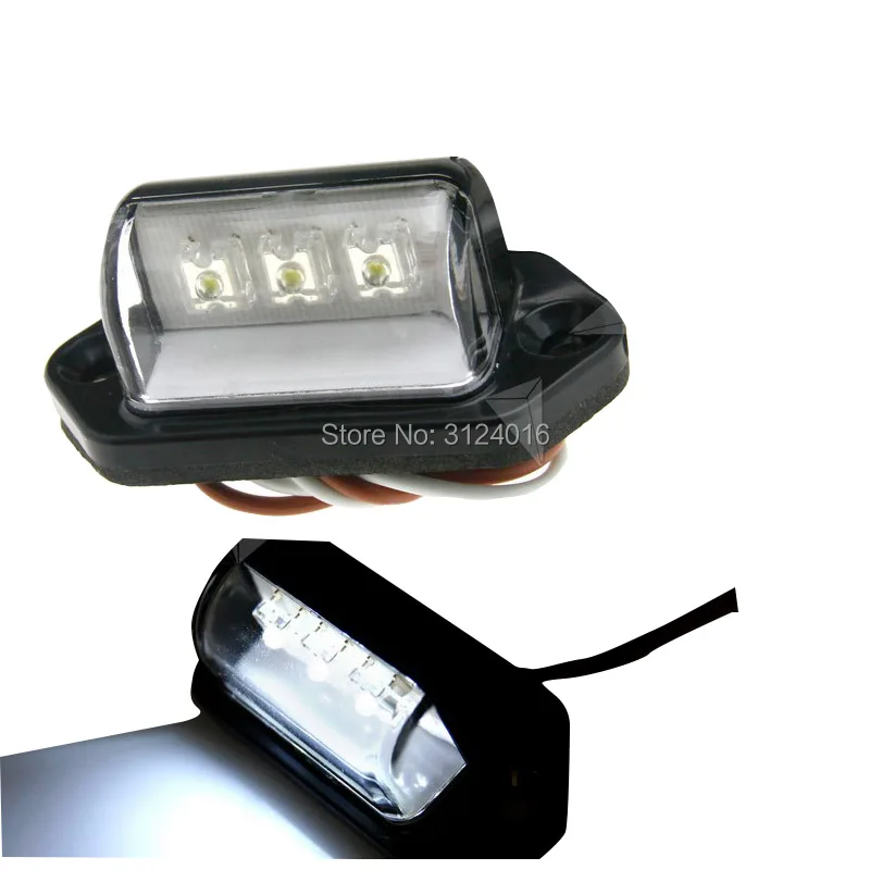 1pc X dahosun Car Led License Plate Light for 12V 24V Rear Tail Truck Lorry Trailer Caravan | Автомобили и мотоциклы