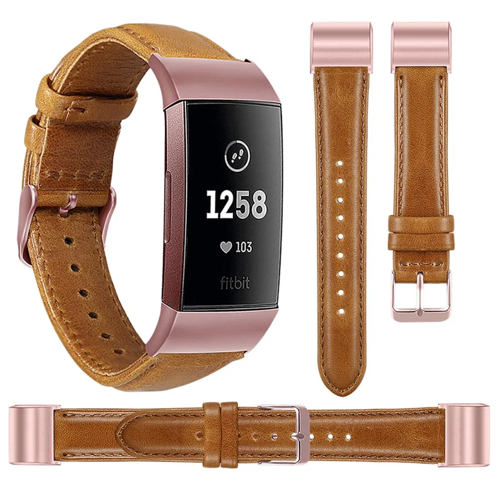Tschick полосы для Fitbit заряд 3 и SE зимние ботинки из натуральной телячьей заменитель