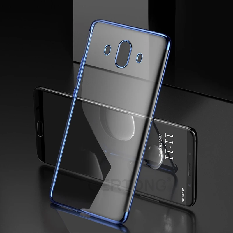 Мягкий чехол из тпу с покрытием для Huawei P20 P10 Lite Mate 20 X 10 Pro P9 P8 чехлы Honor 8X Max 8C Note 9 8