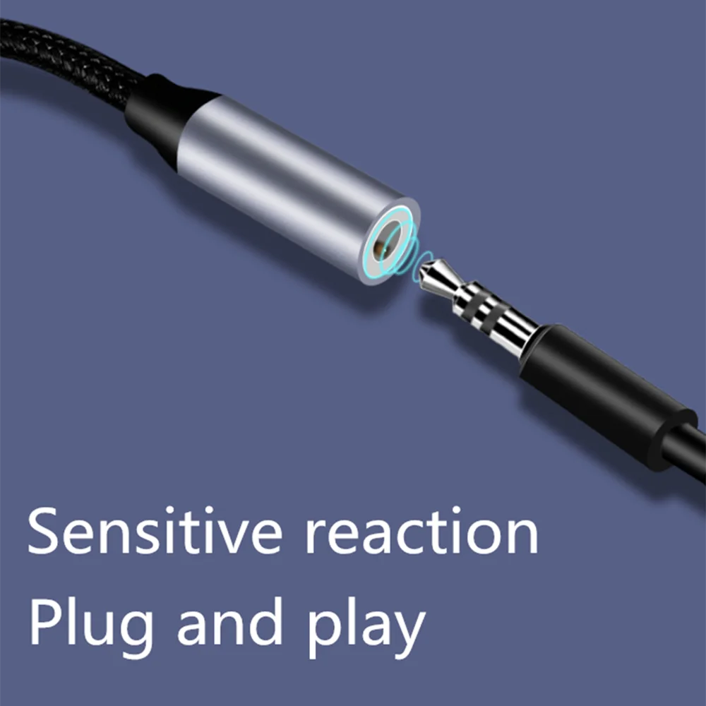 Type c to 3.5mm Jack Earphone Adapter Audio cable USB C AUX Headphone For Xiaomi Mi 9 Huawei mate 20 P30 pro Samsung S9 | Электроника