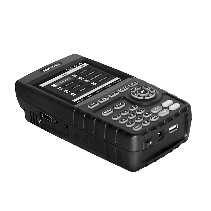 Satlink WS 6916 HD DVB S2 Высокое разрешение цифровой ресивер fta спутниковый измеритель