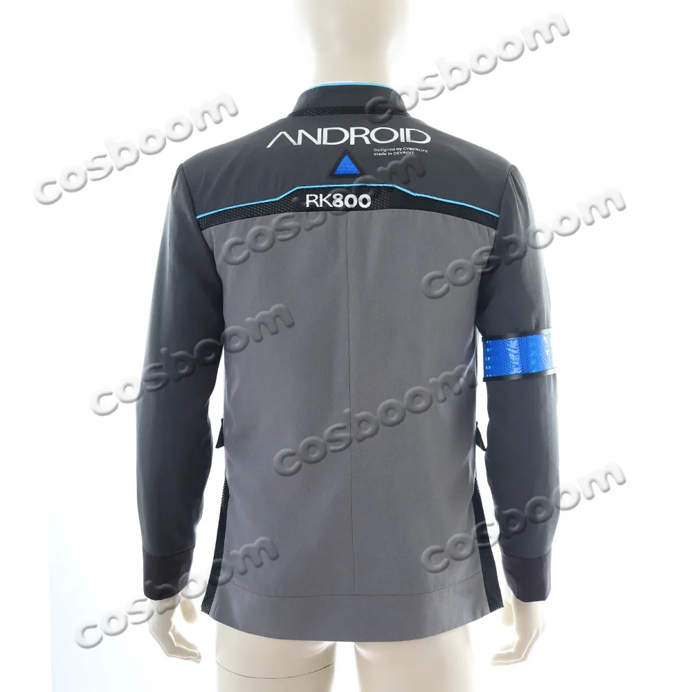 COSBOOM Detroit: костюм человека для косплея мужская куртка RK800 Коннор взрослых игровой