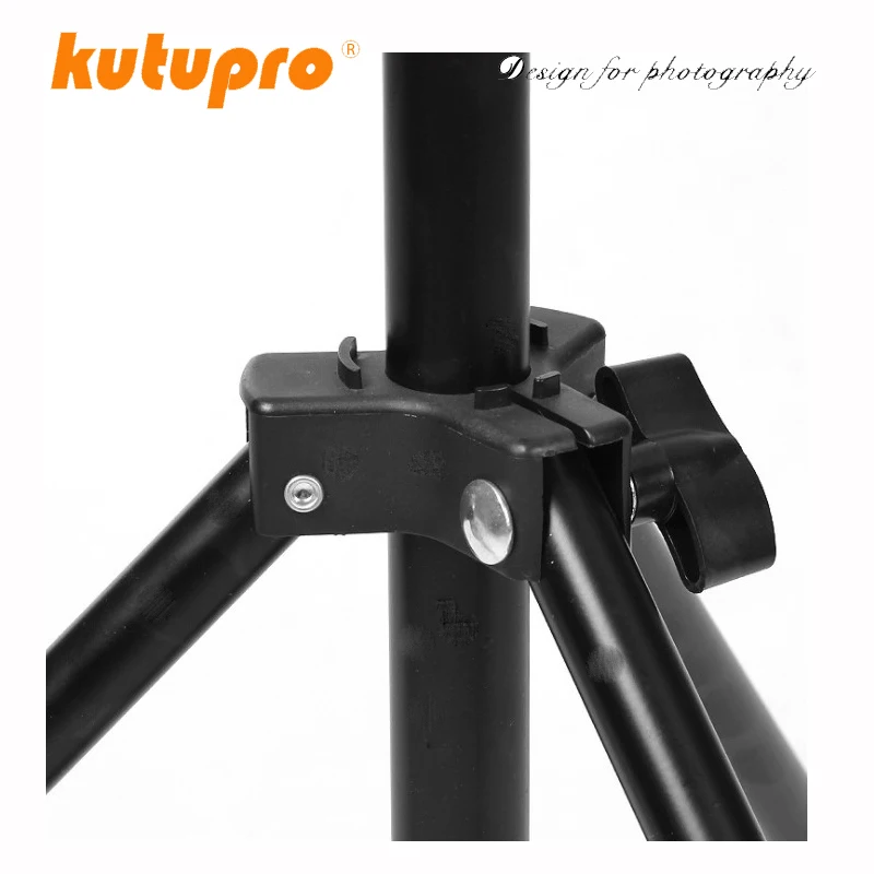 Kutupro 42-110cm1/4 головки штатива маяка для студийной фотосъемки складной штатив