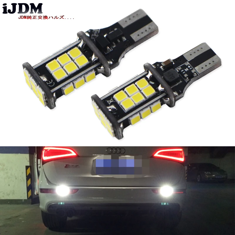 IJDM-bombillas LED blancas de xenón para Audi Q3, Q5 y Q7, diseño exclusivo CAN-bus, sin errores, 10SMD, 3020
